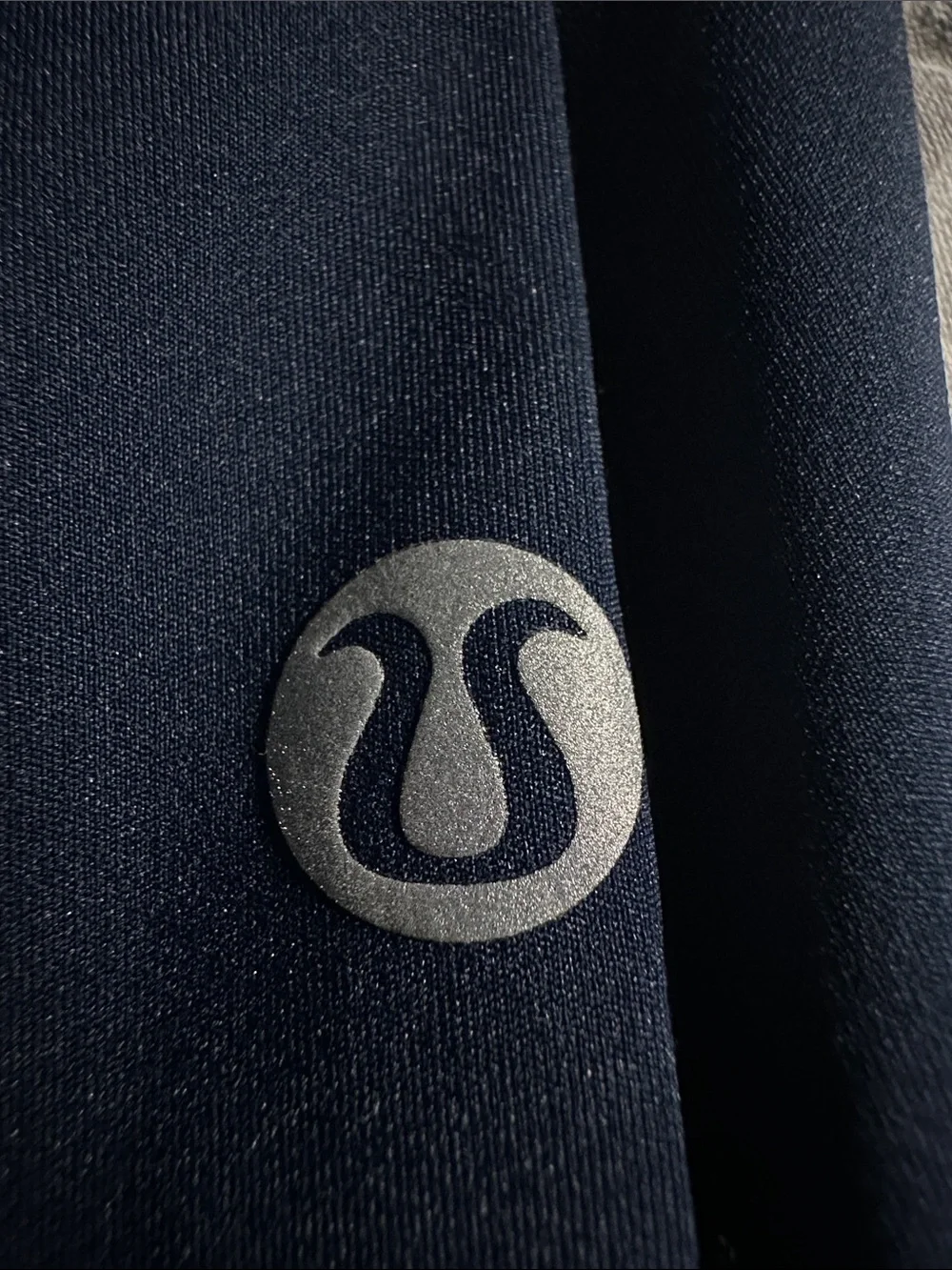 lululemon Navy High-Waist Performance Leggings, side pockets size 4
